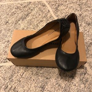 Lucky Brand Black Flats Size 7 1/2